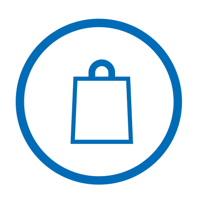 shopping bag icon