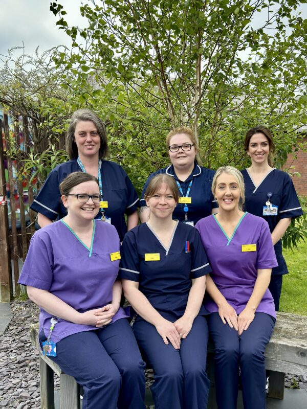 Specialist nurses and stoma specialist team. 