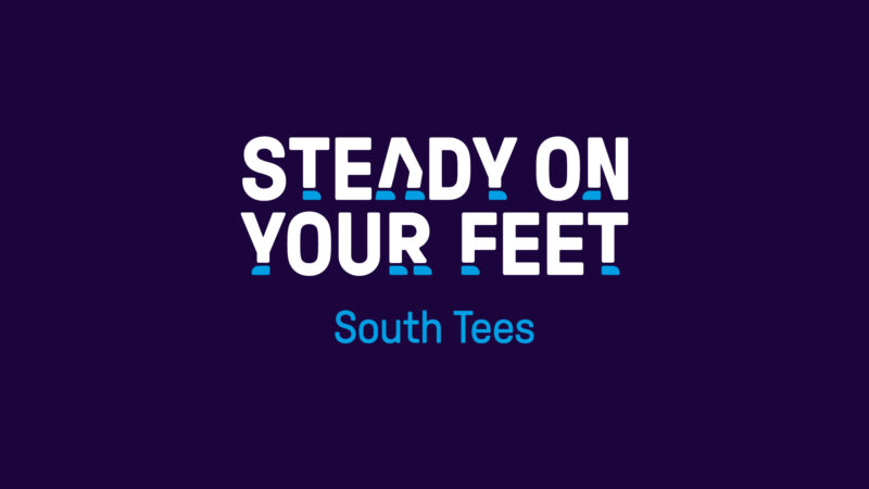 South Tees Steady on your feet graphic