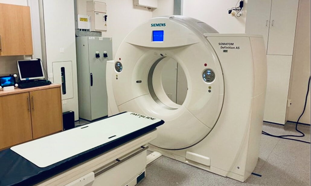 Radiotherapy CT scanner