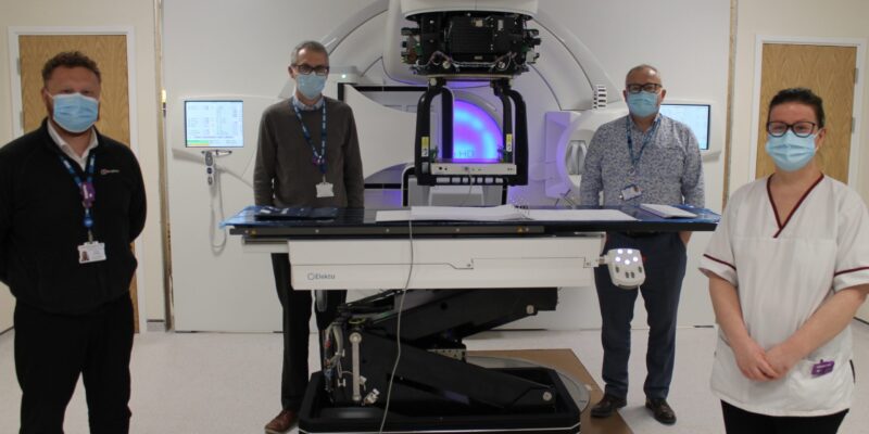 The team with one of the current linear accelerators