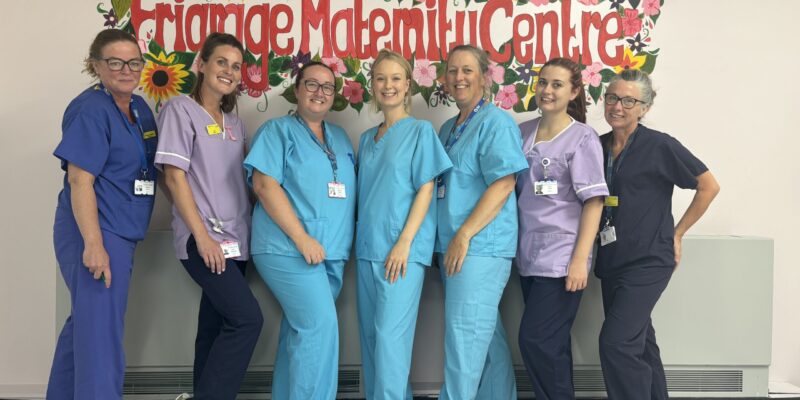 Friarage maternity centre team