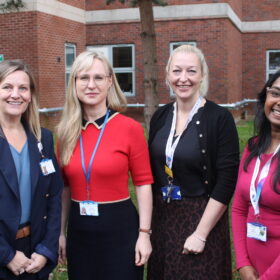 The radiology team at South Tees Hospitals NHS Foundation Trust