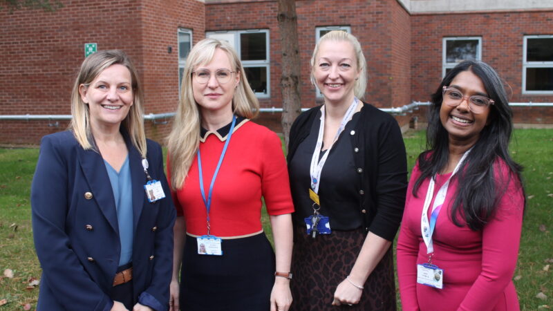 The radiology team at South Tees Hospitals NHS Foundation Trust